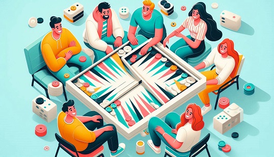 بهترین بازی تخته نرد آنلاین backgammon: